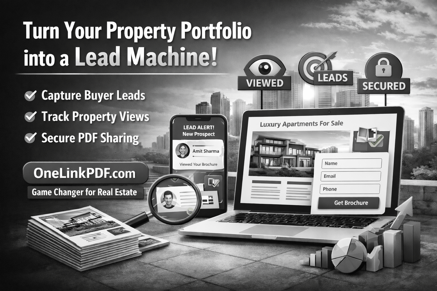 How OneLinkPDF.com Is a Game-Changer for Real Estate: Turn Property Portfolios into Lead Machines