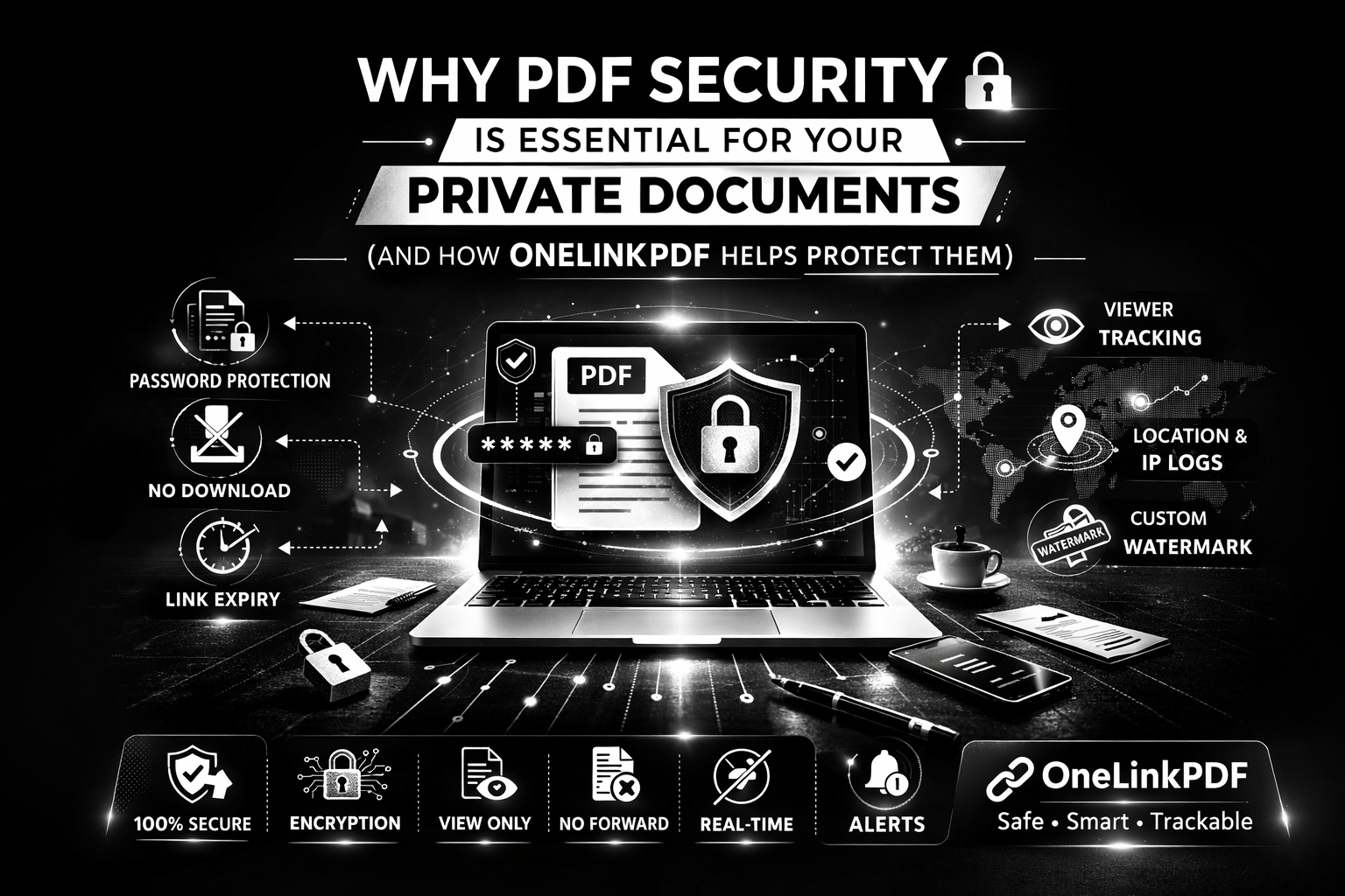 Why PDF Security Is Essential for Your Private Documents (and How OneLinkPDF Helps Protect Them)